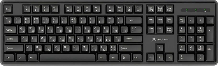 Xtrike Me MK-307 Gaming Keyboard and Mouse Combo, RGB Membrane Keyboard 104 Keys US Layout, 1600 DPI Optical Mouse, USB Wired, Anti-ghosting