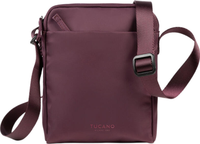 Tucano Shoulder Vertical Bag Spillo, Dark Purple