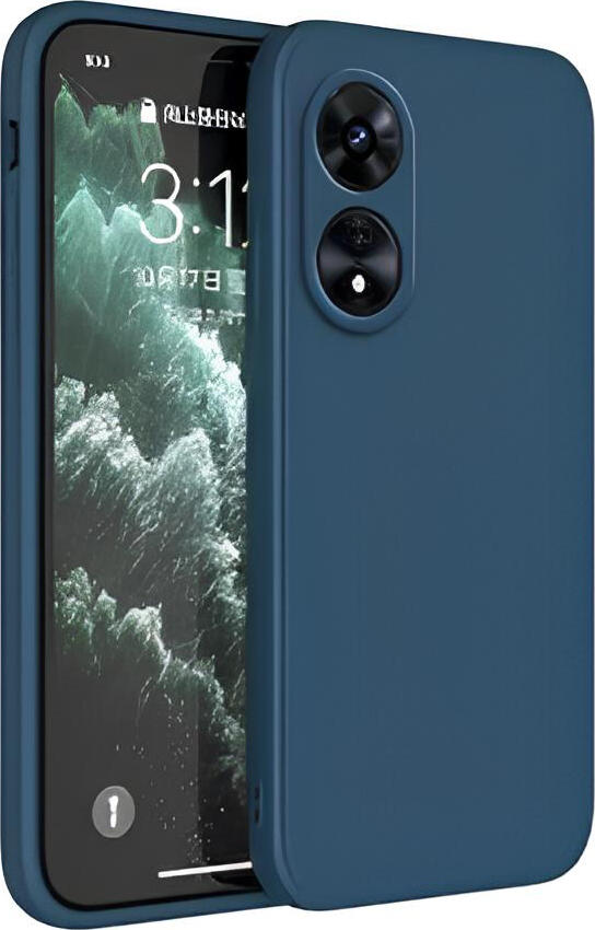 WOO Case Silicone Neo Soft Oppo A60 4G, Blue