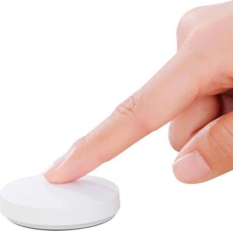 Xiaomi Mi Wireless Switch WXKG01LM Zigbee Smart Button, Flame Resistant Plastic, 50x50x13mm White, Single/Double/Long Press for Smart Home Scenes