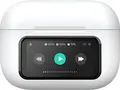 Casca Helmet E26 ANC Smart Display HMTTWSE26ANC TWS Stereo cu Anulare Activă a Zgomotului, Bluetooth 5.1, Ecran Inteligent, Rezistenta IPX5, Alb