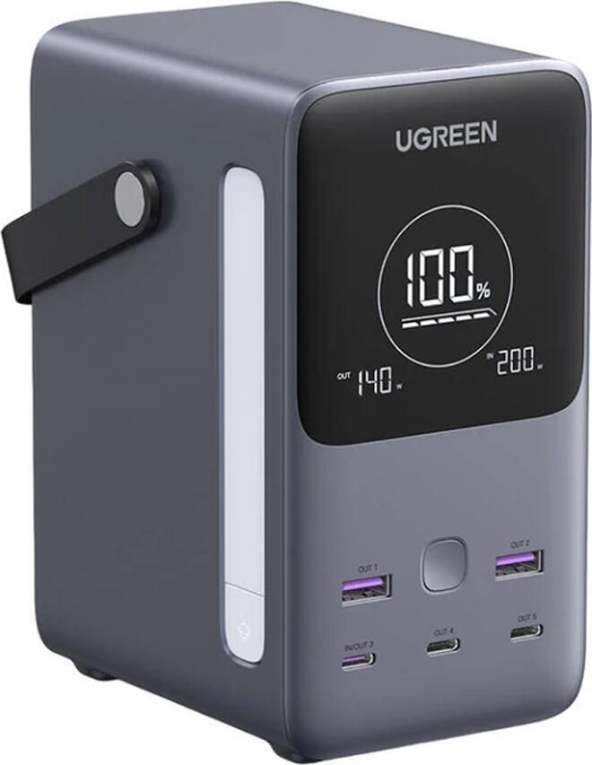 UGREEN Power Bank Nexode Two-way Fast Charging 48000mAh, 300W, Grey