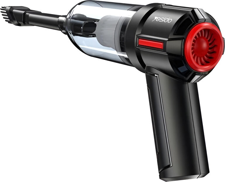 Aspirator auto portabil Yesido, Vacuum Cleaner si Suflanta, Umed si Uscat, Putere 65W, Suctie pana la 4500PA, Filtru Lavabil, Adaptor Incarcare 12V