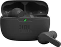 JBL Wave Beam True Wireless Stereo Earbuds, Black, 8mm Dynamic Drivers, Deep Bass Sound, IP54 Dust and Splash Resistant, 32h Total Battery, Bluetooth 5.2