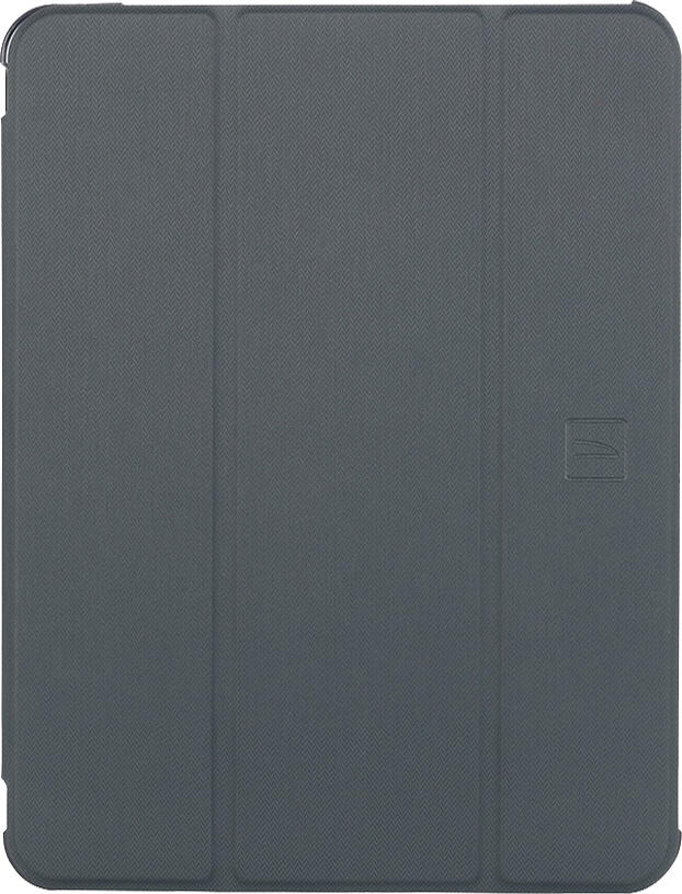Husa Tucano Satin pentru iPad, Albastru-Negru, Protectie Anti-Shock Standard Militar, Copertina Stand, Suport Pencil, pentru iPad Air 11" M2