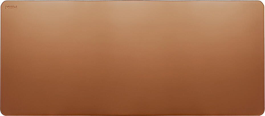 MIIIW Mouse Pad Monochrome leather Size XL (900 x 400 x 2 mm), Brown
