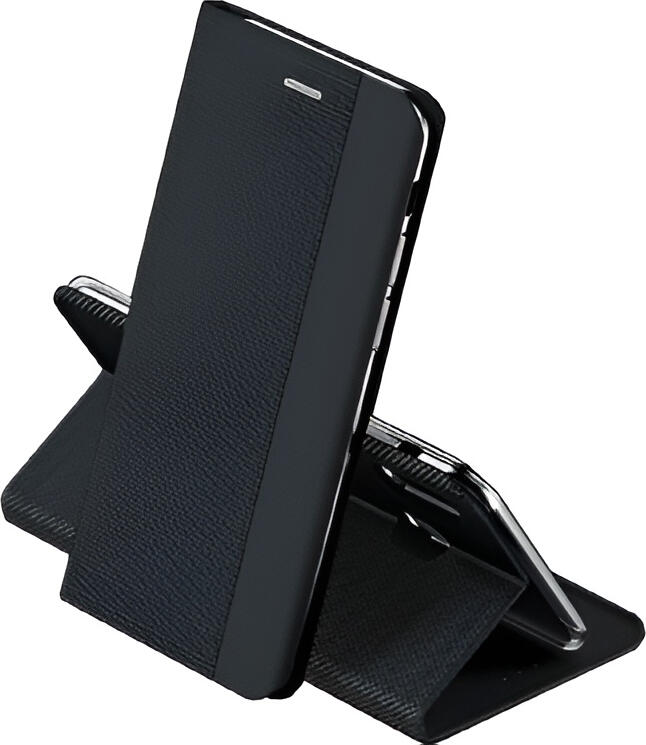 Husa WOO Case Shell Flip Nylon pentru Xiaomi Redmi 14C 6.88 inch, Husa Tip Carte cu Suport Integrat, Rezistenta la Socuri si Praf, Coie Rida