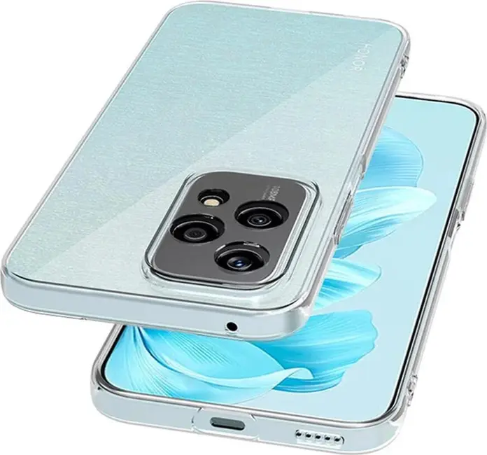 WOO Case for Honor 200 Lite, 6.7 Inch Screen, Soft TPU, Clear Color, Shock-Absorbent Anti-Yellowing