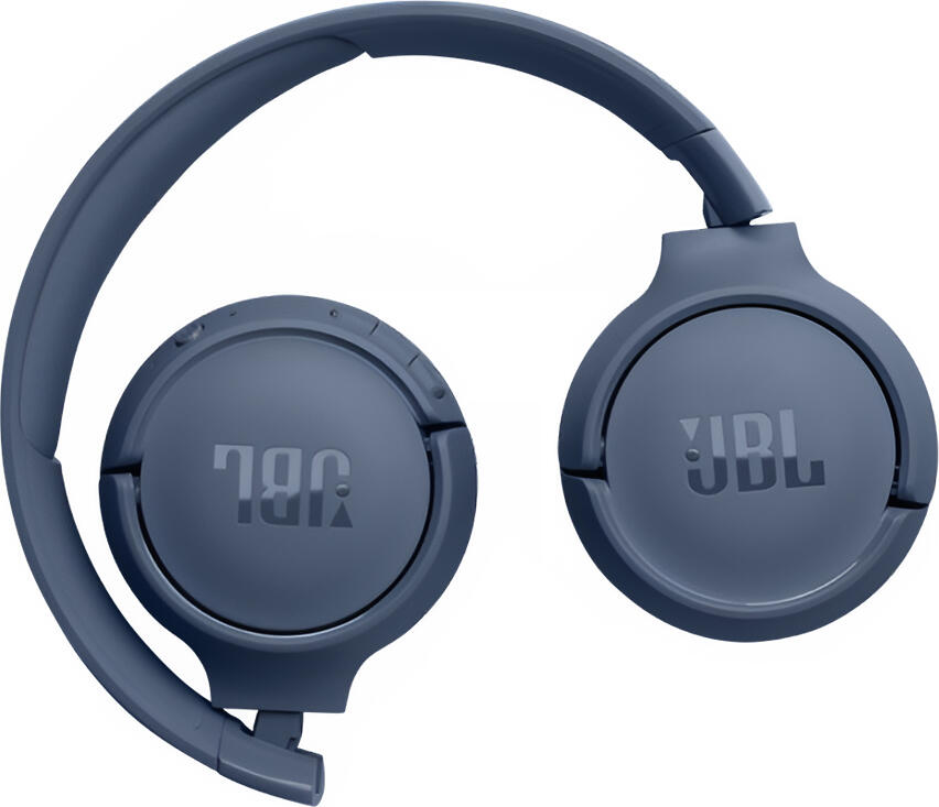Casca Wireless On-Ear JBL Tune 520BT, Albastru, Bluetooth 5.3, Sunet Pure Bass, Baterie pana la 57h, Conectare Multipoint, Microfon Integrat, Incarcare USB-C