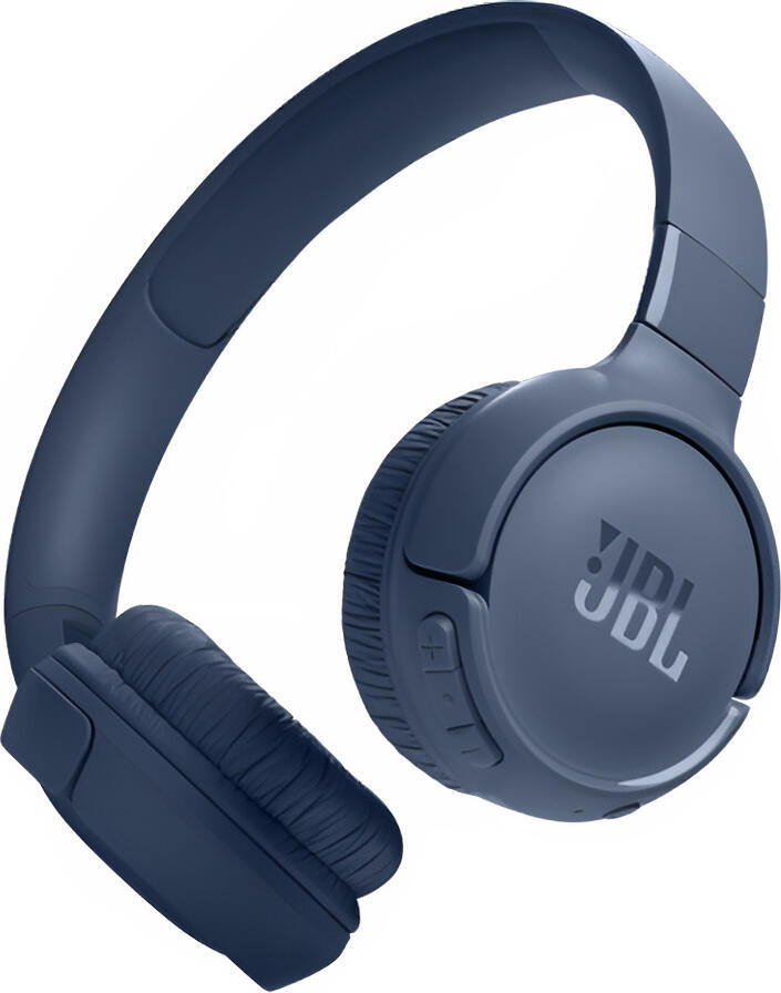Casca Wireless On-Ear JBL Tune 520BT, Albastru, Bluetooth 5.3, Sunet Pure Bass, Baterie pana la 57h, Conectare Multipoint, Microfon Integrat, Incarcare USB-C