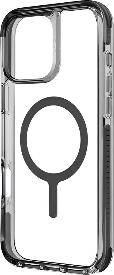 Чехол Uniq Combat MagClick Hybrid для Apple iPhone 16 Pro 6.1 дюйма, Цвет: Черный, защита по военному стандарту 4м, TPU ShockSorb, поддержка MagSafe