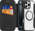 DUX DUCIS Skin X Pro Folio Case for iPhone 16 Pro, MagSafe Compatible, RFID Blocking, Card Slot, 360 Protection, PU TPU PC PET