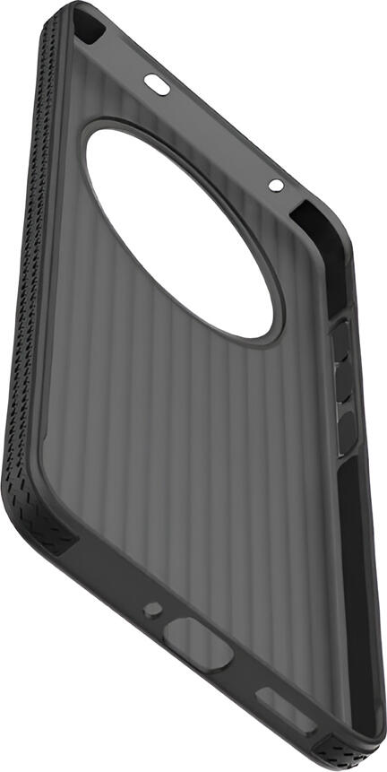DMLink Slim TPU Protective Case for OPPO Reno 12 F / Reno 12 FS, Shockproof Anti-Slip Scratch Resistant Cover with Raised Edges, Black