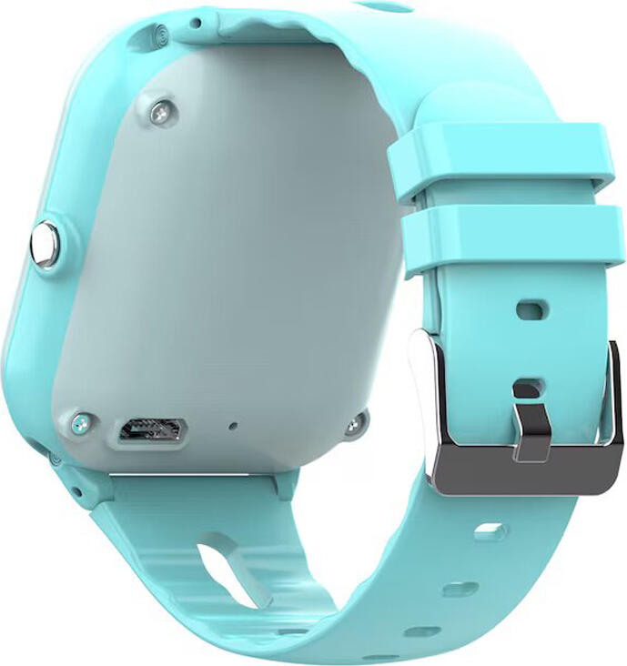 Wonlex CT07S 4G CAT1 Smartwatch for Kids, Blue, with VoLTE, GPS, LBS, Wi-Fi Positioning, 1.44-inch Touch Screen, Heart Rate, Pedometer, IPX7 Waterproof, SOS