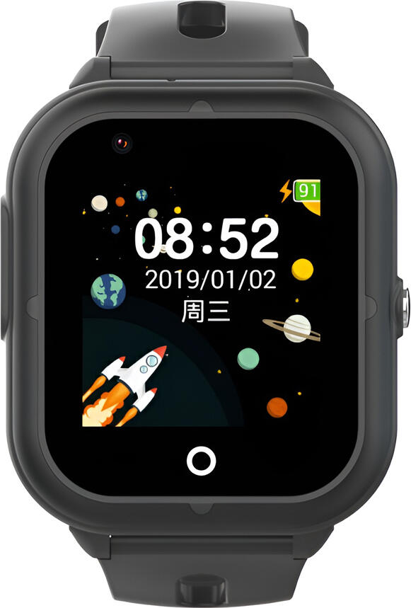 Wonlex Kids Watch 4G, CT07S, Black