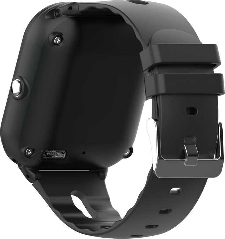 Детские смарт-часы Wonlex CT07S 4G CAT1, Цвет: Черный, с поддержкой VoLTE, GPS, LBS, Wi-Fi позиционированием, сенсорным экраном 1.44 дюйма, пульсометром, шагомером, IPX7, SOS