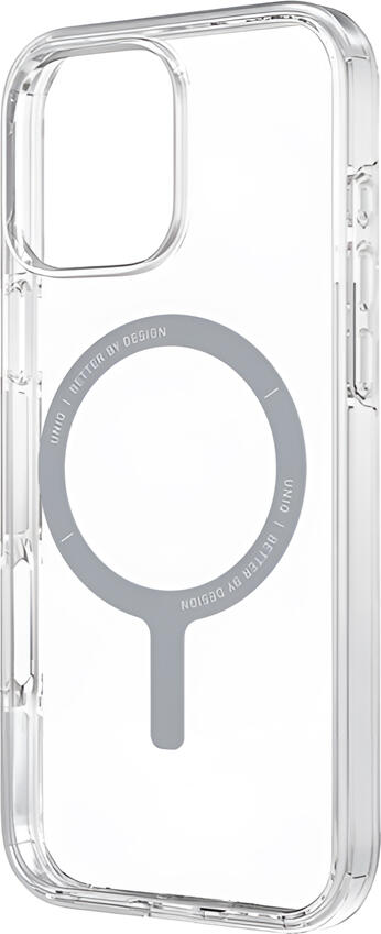 Husa Uniq Hybrid Clario ECO pentru iPhone 16 Pro, Seria Re/Earth din Plastic Reciclat, Suport MagClick MagSafe, TPU Shock-Absorbent, Rezistenta 2H