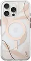 Uniq Coehl Case for iPhone 16 Pro Max, Clear Glitter Back Cover with Magclick Magnetic Wireless Charging Support and Camera Protection