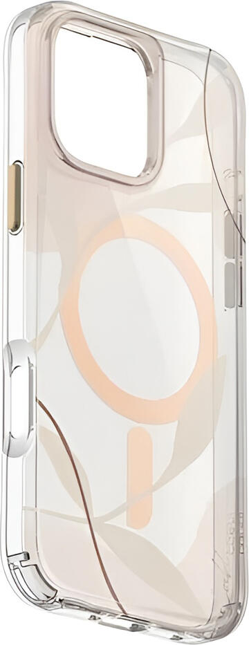 Чехол Uniq Coehl MagClick для iPhone 16 Pro, цвет Spring Blossom, износостойкий корпус, гибкий бампер, защита от падений до 2.4 м, поддержка магнитной беспроводной зарядки