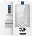 Husa Dux Ducis Clin Series pentru Apple iPhone 16 Plus, Transparenta din TPU si PC cu Inel Magnetic MagSafe, Protectie Shockproof Airbag, 6.7"