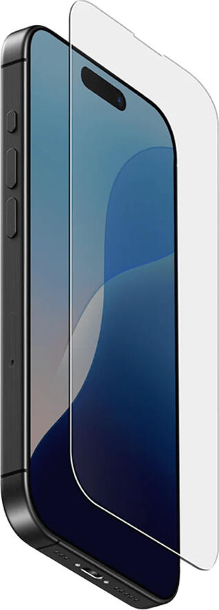 Uniq Optix Tempered Glass Screen Protector 9H Hardness Shatter-Resistant High Clarity Oleophobic Film for Apple iPhone 16 Plus