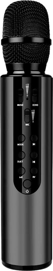WOO Wireless Karaoke Microphone M6, 10W, Black