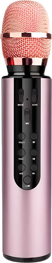 WOO Wireless Karaoke Microphone M6, 10W, Pink