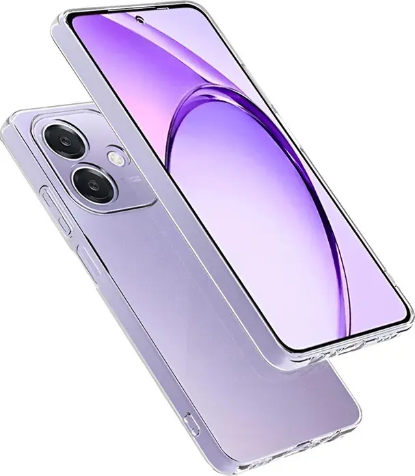 Чехол WOO Shell Flip TPU для Oppo A40, защитный прозрачный флип-кейс из TPU с регулируемой подставкой, противоударный, 6.67 дюйма