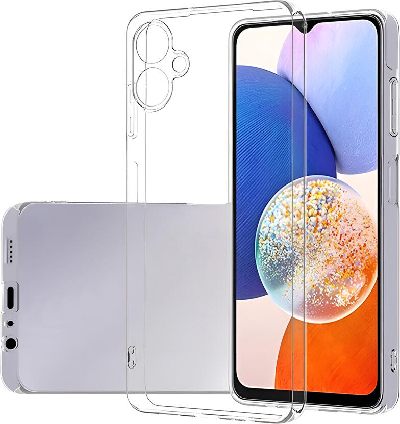 WOO Case for Samsung Galaxy A06 Protective Cover, Bayer TPU, Clear