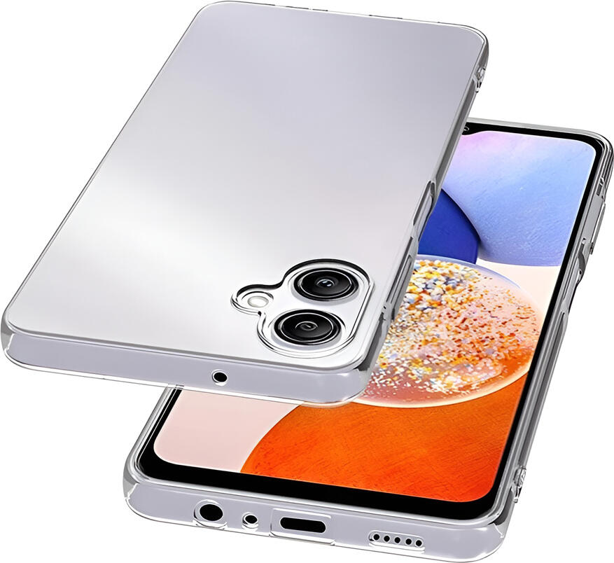 WOO Case for Samsung Galaxy A06 Protective Cover, Bayer TPU, Clear