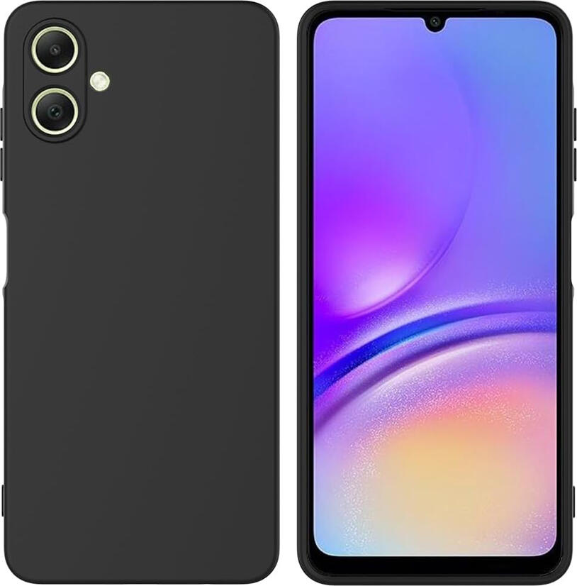 WOO Case Liquid Silicone Samsung A06, Black