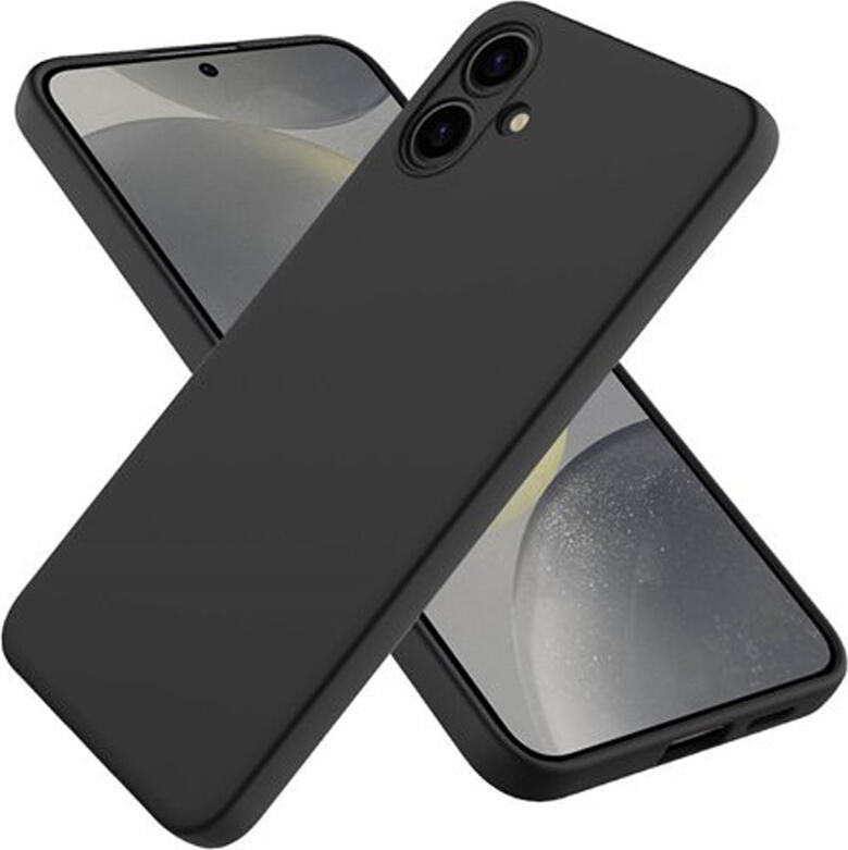 WOO Case for Samsung Galaxy A06 Protective Cover, Black, Available in Soft TPU, Liquid Silicone and Nylon Shell Flip Styles