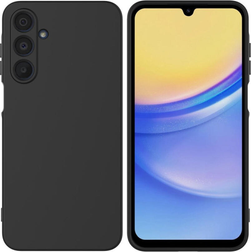 WOO Case Liquid Silicone Samsung A16 4G, Black