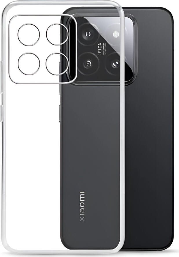 WOO Case TPU Soft Xiaomi 14T PRO, Clear