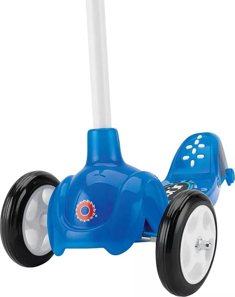 Razor Jr Lil Tek 3-Wheel Kids Scooter with 12 LED Deck Lights, Aluminum Frame, PU Wheels, Foot Brake, for Ages 3+, Max Load 20kg