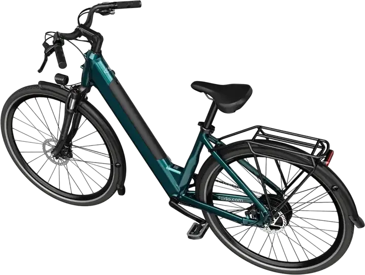 Fiido C11 Electric City Bike, 250W Motor 55Nm, 48V 10.4Ah Removable Battery, 90km Range, Shimano 7-Speed, Hydraulic Disc Brakes, Aluminum Step-Through Frame
