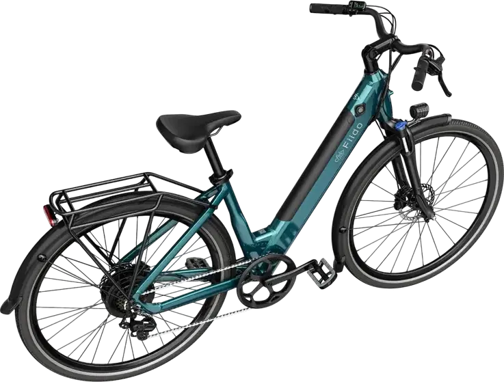 Fiido C11 Electric City Bike, 250W Motor 55Nm, 48V 10.4Ah Removable Battery, 90km Range, Shimano 7-Speed, Hydraulic Disc Brakes, Aluminum Step-Through Frame