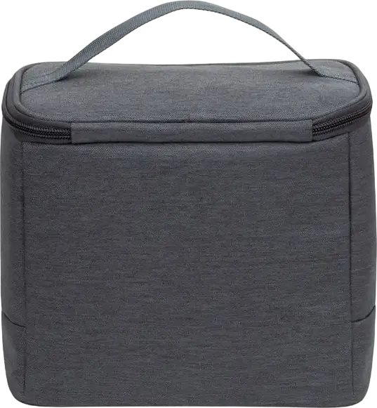 RESTO 5501 FELIS Cooler Bag, 6L Insulated Thermal Bag, Water-Resistant Polyester with PEVA Lining, Grey, 17x8x12 cm