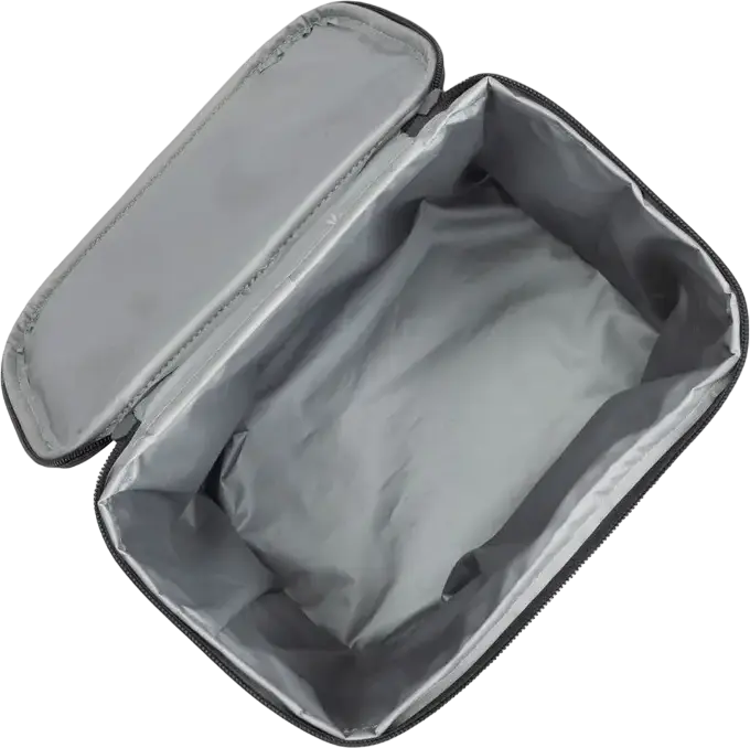 RESTO 5501 FELIS Cooler Bag, 6L Insulated Thermal Bag, Water-Resistant Polyester with PEVA Lining, Grey, 17x8x12 cm