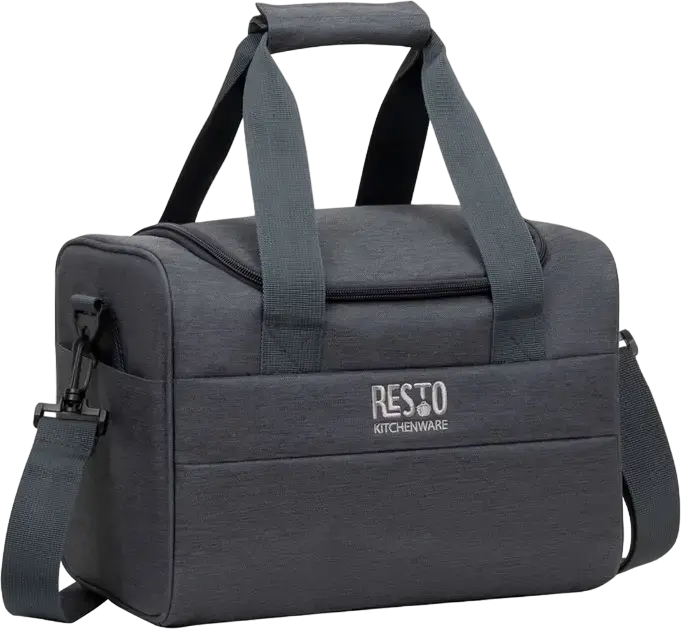 Geanta Termica Resto 5514 Felis Tip Duffle, 14L, Poliester cu Izolare PEVA, Rezistenta la Apa, cu Curea de Umar, Gri