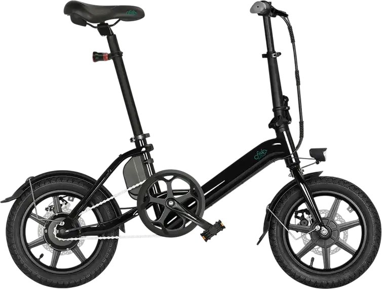 Fiido D3PRO Folding Electric Bike, 14-inch Aluminum Alloy Frame, 36V 7.8Ah Battery, up to 79km Range, 25km/h Max Speed, Mechanical Disc Brakes, LCD Display