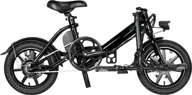 Fiido D3PRO Folding Electric Bike, 14-inch Aluminum Alloy Frame, 36V 7.8Ah Battery, up to 79km Range, 25km/h Max Speed, Mechanical Disc Brakes, LCD Display