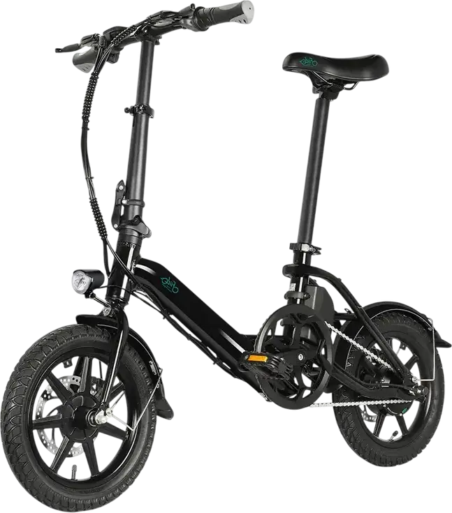 Bicicletă Electrică Fiido D3PRO, Negru