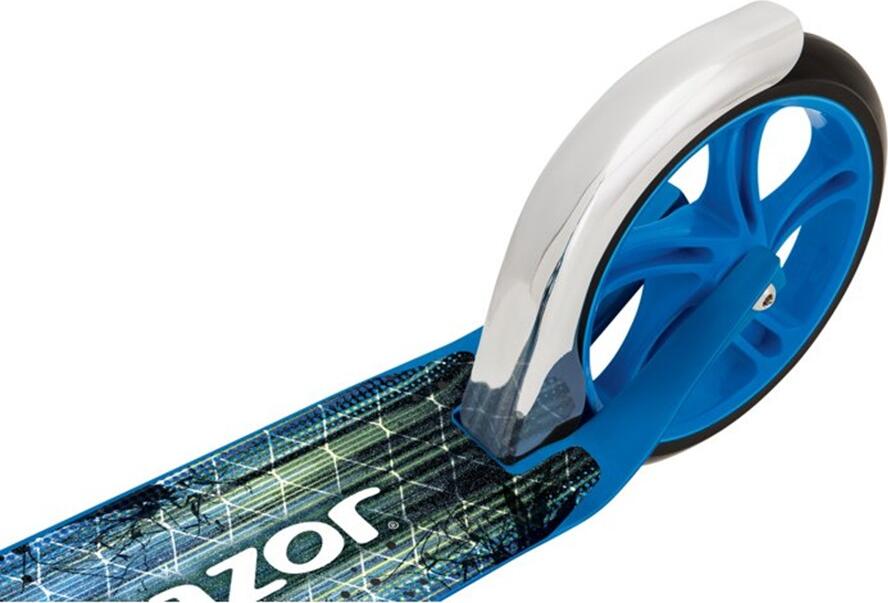 Razor A5 Lux Foldable Kick Scooter, Aircraft-Grade Anodized Aluminium, 200mm Urethane Wheels, Height-Adjustable Handlebars, Max Load 100kg