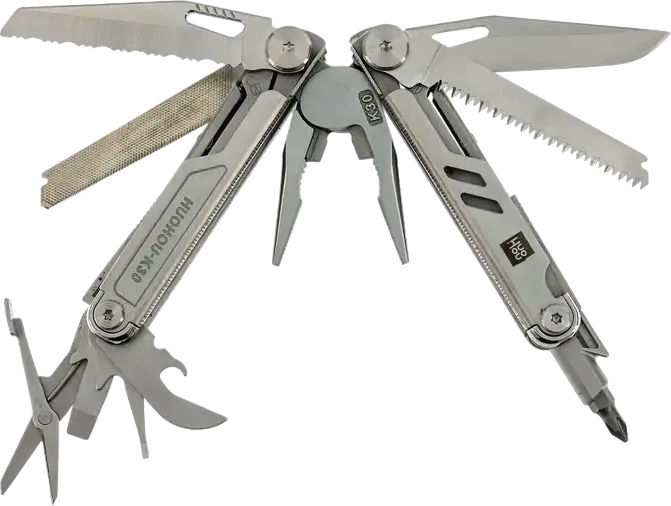 Huohou NexTool Pro K30 HU0191 12-in-1 Multitool, 420H Steel Clip-Point Knife, Pliers, Scissors, Liner Lock, One-Hand Opening with Carrying Case