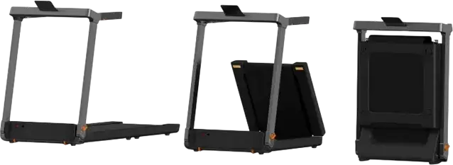 Kingsmith WalkingPad G1 Foldable Treadmill, 1-12 km/h Speed, 918W Brushless Motor, Double Shock Absorption, OLED Display, KS Fit App, Black