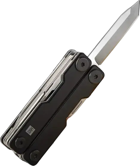 NexTool HU0140 Mini Multitool 10-in-1 Stainless Steel Folding Compact Tool with Knife, Scissors and Bottle Opener