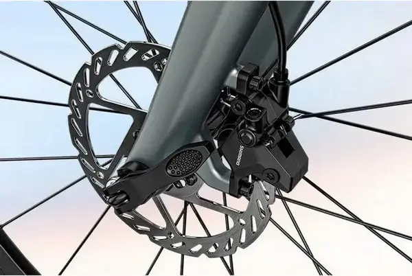 Электровелосипед Fiido AIR, карбоновая рама, бесщеточный мотор 250Вт, ременный привод Gates Carbon Drive, датчик крутящего момента Mivice, гидравлические тормоза