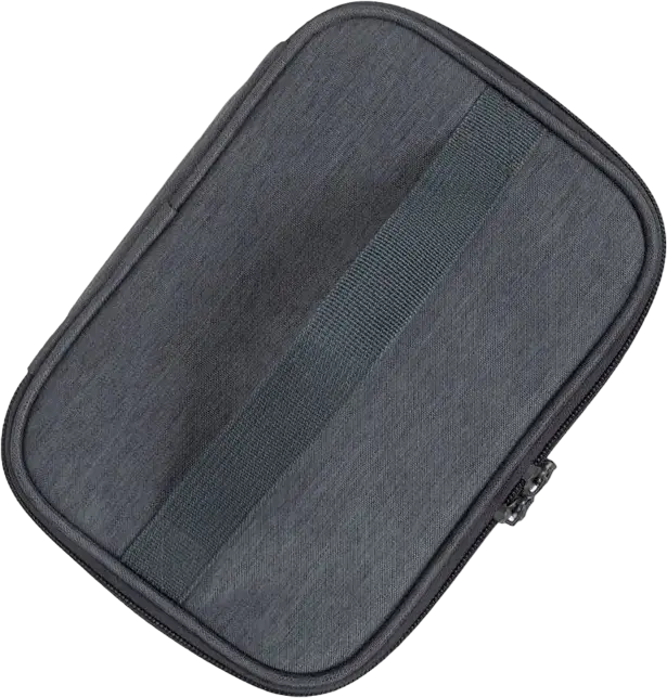 RESTO 5502 FELIS Cooler Bag, 3.5L Thermal Insulated Polyester Bag with PEVA Lining, Water-resistant Grey Cooler with Handle and Zipper