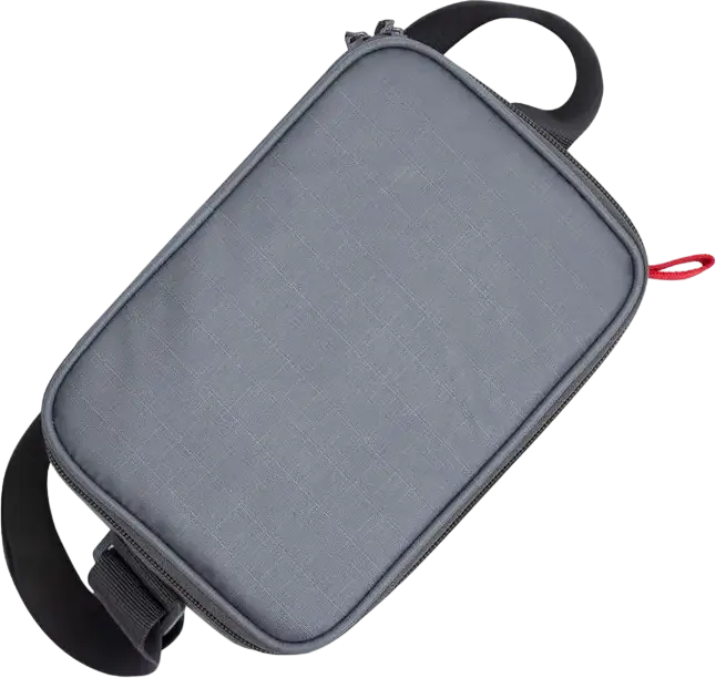 RESTO 5506 POLIS Cooler Bag, 5.5L Insulated Thermal Bag with PEVA Lining and Polyester Water-Resistant Shell, Shoulder Strap and Side Mesh Pocket, Grey